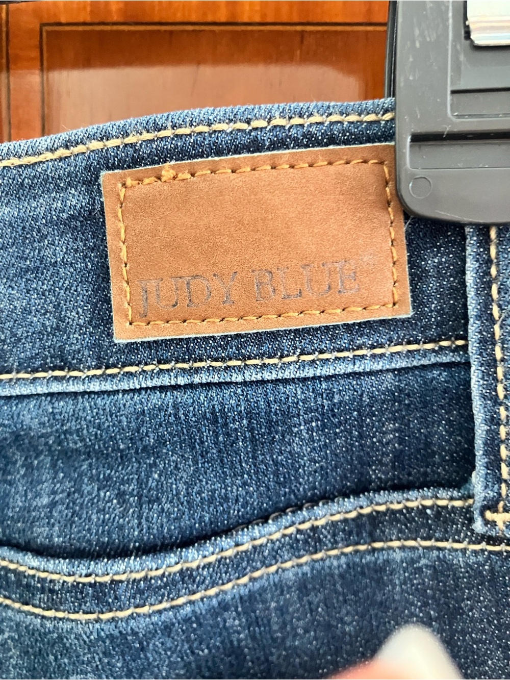 Judy Blue Dark Wash Flared Women’s Jeans View 4